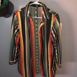 Western Serape tunic